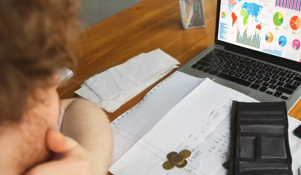 person planning a business strategy